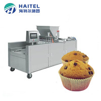 Machine de remplissage et de dépose de cupcakes entièrement automatique, machine de formage de gâteaux, ligne de production de cupcakes pour usine – Vente chaude