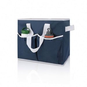 Bolsa de compras reutilizable plegable tipo caja de fábrica BSCI - Product Image 6