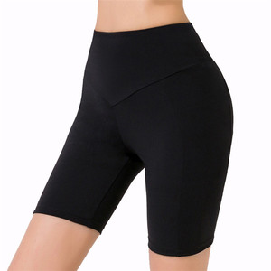 de <span class=keywords><strong>Yoga</strong></span> las mujeres Spandex botín grande pantalones cortos de gimnasio deporte corto de entrenamiento pantalones cortos - Product Image 2