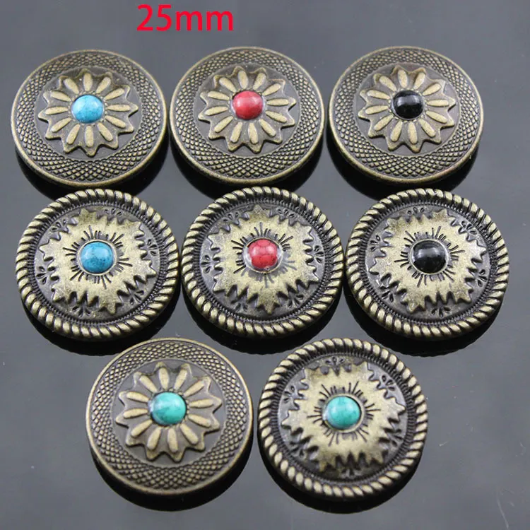 Bán Phụ Kiện Túi Kim Loại Phương Tây Tophus Conchos