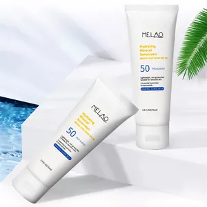 Venta al por mayor OEM/ODM Sunblock Sunscreen Spf 50 Sunscreen para la cara Skin Cream Anti UV