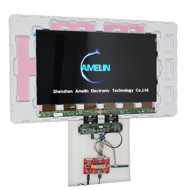 Factory customized 27 inch AMOLED display screen eDP interface with driver board 3840 * 2160 UHD 4K high-definition display kit