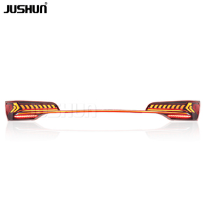 JUSHUN Tout au long des feux arrière pour <span class=keywords><strong>Audi</strong></span> <span class=keywords><strong>Q7</strong></span> 2006-2015 LED feu arrière Design Signal <span class=keywords><strong>dynamique</strong></span> Feu arrière Animation Frein d'arrêt arrière - Product Image 2