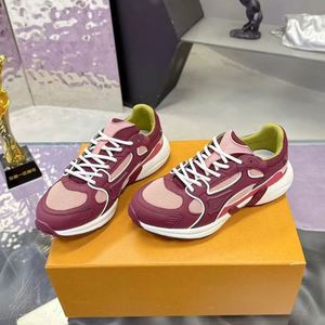 Zapatillas Retro Blancas para Hombre, Diseño Chunky, Malla y Cuero, con Cordones, Suela Gruesa, Deportivas, de Moda, para Caminar, de Lujo, para Parejas - Product Image 6