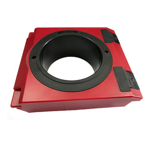 Portautensili <span class=keywords><strong>in</strong></span> <span class=keywords><strong>Plastica</strong></span> CNC HSK100 Combinato Rosso - Product Image 4