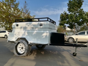 <span class=keywords><strong>Remolque</strong></span> <span class=keywords><strong>Ligero</strong></span> de Acero al Carbono para Caravana Todoterreno, Casa Rodante Familiar Pequeña, Caravana Móvil China para Acampar - Product Image 3