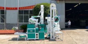 Máquina Combinada de Pulido y Molienda de Arroz de Alta Eficiencia Sunfield 6LN-15/15SD, Capacidad de 1000-1300 kg/h - Product Image 2