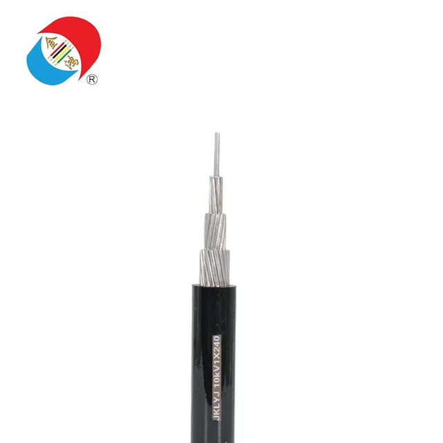 JKLYJ Outdoor Power Lines Aluminum Conductor ABC Wire and UV Resistant XLPE Insulated IEC 60502 Overhead Electric Wire