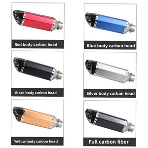 Nouveau pot d'échappement moto en acier inoxydable, silencieux hexagonal, modification Scorpion, universel pour <span class=keywords><strong>Ninja</strong></span> 400 Race 600 R3 - Product Image 4
