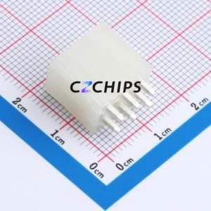 WAFER-WTB4.2-06PZZ Wire-to-Board Pin Header Through hole,P=4.2mm Connector 2x3P 4.2mm Through Hole Mini-Fit (MX 4.2) - Product Image 2