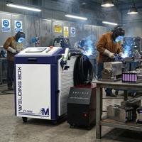 Máquina de soldadura láser portátil 5 en 1 de 2000W/1500W/3000W para baterías de litio
