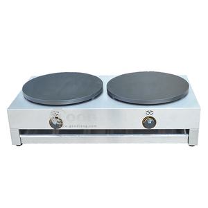 Équipement de cuisine populaire Machine à crêpes à <span class=keywords><strong>gaz</strong></span> Machine à crêpes commerciale pour chariot de nourriture - Product Image 2