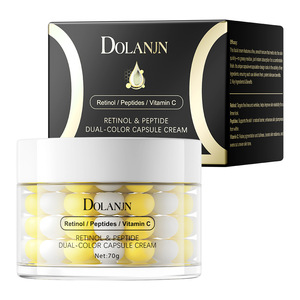 Crème en capsules bicolores au rétinol et aux peptides Dolanjn 70g, crème anti-rides pour le visage - Product Image 5