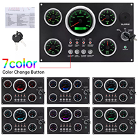 Kit de capteurs de niveau de carburant pour tableau de bord de bateau sur mesure, connecteurs étanches, matériel pour yacht et bateau commercial 4000 tr/min