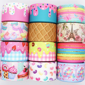 20000 Ontwerpen 22Mm 25Mm 38Mm 75Mm Cartoon Grosgrain Gedrukt Lint Handgemaakte Voor Diy Materialen In Voorraad custom Lint