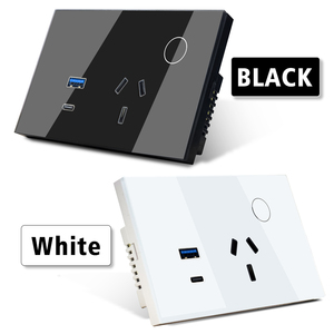 Destek Alexa Google ev duvar akıllı soket ile PD30W yüksek güç USB akıllı <span class=keywords><strong>Wifi</strong></span> avustralya standart Tuya <span class=keywords><strong>Wifi</strong></span> akıllı soket - Product Image 5