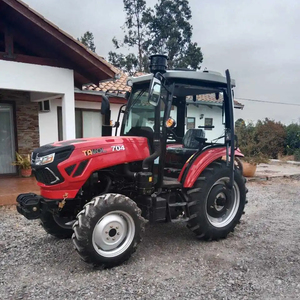 Trung Quốc 40hp 60hp 70hp mini 4WD nông nghiệp máy kéo giá rẻ 4x4 trang trại bánh xe máy kéo động cơ diesel 50hp đánh giá điện sử dụng điều kiện" - Product Image 1