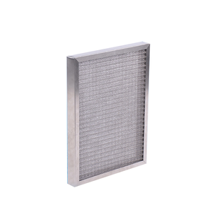 Filtre à air métallique avec cadre en alliage d'aluminium, service OEM pour unités de traitement d'air commerciales, taux de filtration élevé - Product Image 5