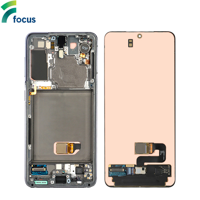 Wholesale for samsung for galaxy S21 Lcd Display Original Oled Incell with Frame Assembly for samsung S21 Lcd Screen Replacement