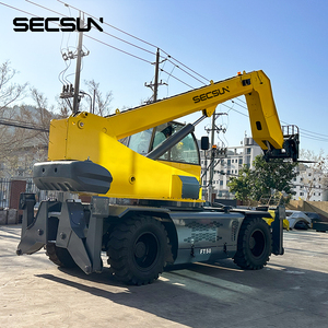 Guindaste Telescópico Telehandler de 5 Toneladas 5000kg 17m Empilhadeira Telescópica com Barriga Móvel - Product Image 3