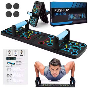 Hot Sell Foldable Fitness Push-Up <b>Bar</b> Rack Push up Board Equipment Burn Fat Strength Training Arm Men Women <b>Weights</b> - Product Image 1