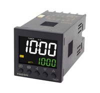 T4CT TMCON DIN 48*48液晶显示器多功能时间继电器工业数字定时器