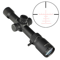 Lunette de chasse Bowei 3-15X32 FFP, lentille optique HD, tube de 30 mm, viseur optique à illumination rouge