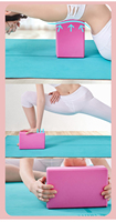 Bloc de construction de Yoga en mousse EVA, structure écologique, confortable, doux et épais, pour la danse, Logo personnalisé, 50 pièces