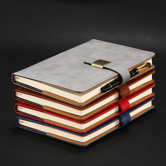 Myway 2026 Custom Secret Diary with Lock Journal Planner with Combination Password Leather Notebook