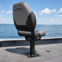 Support de siège de bateau marin en aluminium sur mesure, socle de fixation, support de siège thermolaqué, soudé TIG, fabrication OEM en tôle