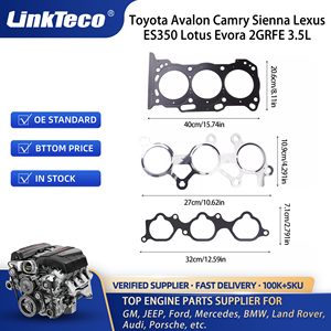 Linkteco joint de culasse ensemble boulons pour Toyota Avalon Camry Sienna Lexus ES350 <span class=keywords><strong>Lotus</strong></span> <span class=keywords><strong>Evora</strong></span> 2GRFE 3.5L 2005-2018 HS26321PT ES72249 - Product Image 6