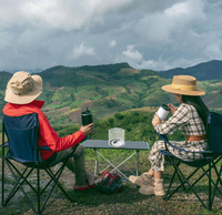 Lanterne gonflable solaire portable et pliable à 10 LED avec logo personnalisé, rechargeable, solutions d'éclairage solaire pour le camping, facile à utiliser