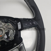 Volante de Cuero Perforado Más Vendido para Audi A3 A4 A5 A6L A8 Q3 Q5 Q7 Q8 TT B9