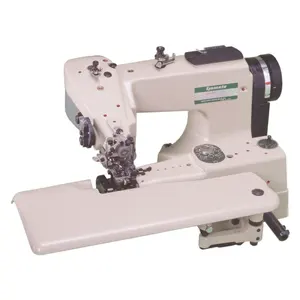 Yamato CM364 Single Needle 1 Thread Chain Stitch Blind Stitch Machine with Differential Feed and Skip Stitch Mechanism