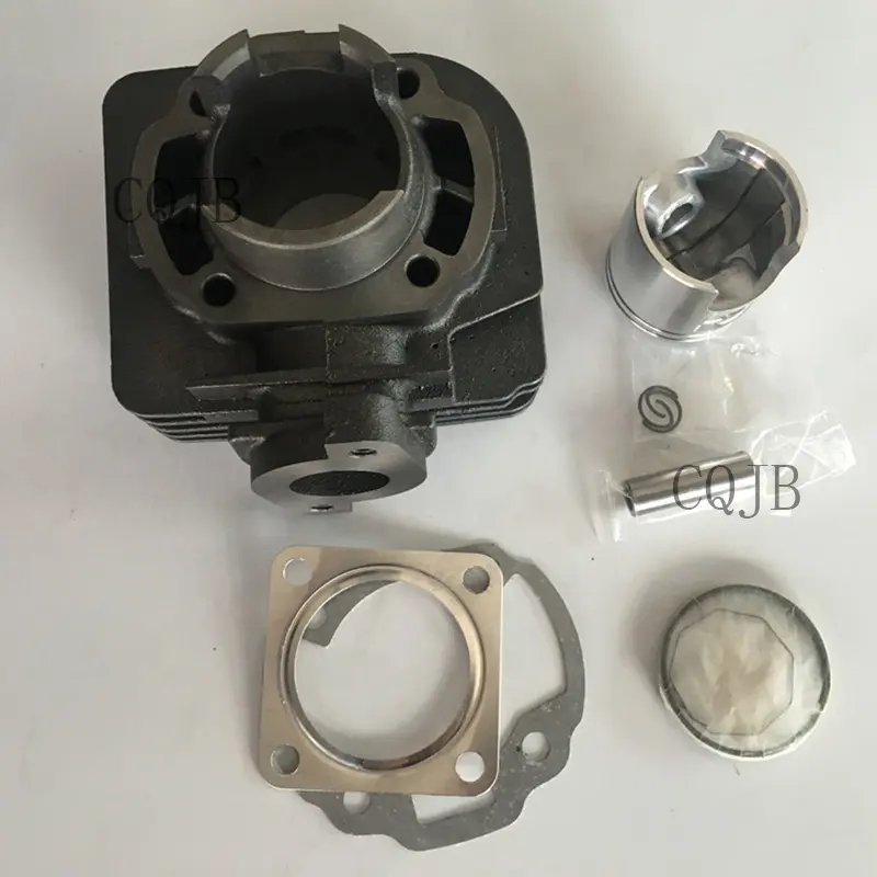 CQJB AD50 Motorcycle engine parts Cylinder block with piston sets 2stroke AG50 CC cylinder block single cylinder SJ50