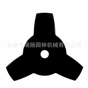 Lame rotative noire 3T épaissie pour pièces de tondeuse à gazon et de débroussailleuse - Product Image 2