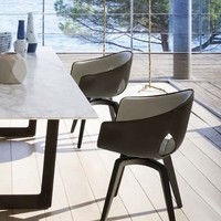 Juego de muebles suaves para restaurante, mesa, sillas, tablero de Metal para cafetería, escuela, comedor al aire libre para uso en restaurante