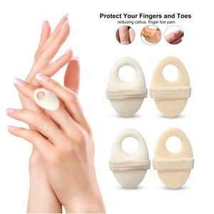 Almohadillas suaves para callos, protectores de espuma gruesa para los <span class=keywords><strong>pies</strong></span>, para aliviar el <span class=keywords><strong>dolor</strong></span> de los <span class=keywords><strong>dedos</strong></span>, HA00793 - Product Image 1