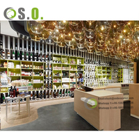 Rayonnage Haut de Gamme pour Magasin de Liqueur, Gondole pour Supermarché, Meuble pour Cave à Bière, Présentoir à Vins pour Commerce de Détail