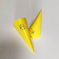 Customizable Disposable Paper Ice Cream Cone Crispy Sleeve for Perfectly Crisp Treats Handcrafted Paper Crafts
