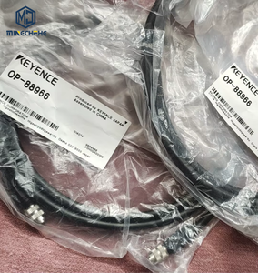 สายเคเบิลหุ่นยนต์ KEYENCE OP-88966 Hi-Flex สำหรับเซ็นเซอร์ IX Series หัวต่อตรง M12 ถึง M12 ความยาว 2 ม. / 6.6 ฟุต OP 88966 - Product Image 1