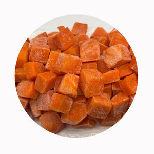Organic Bulk Frozen Vegetables Karotten Crinkle Cut Blumen Würfel Scheibe geschnitten Chunk Diced Block Cubes Strip Freeze Gewächshaus - Product Image 2