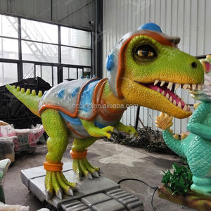 Nueva llegada realista Animatronic dinosaurio que fabrica tamaño real interactivo robótico dinosaurio paseo máquina para <span class=keywords><strong>Centro</strong></span> <span class=keywords><strong>Comercial</strong></span> - Product Image 6