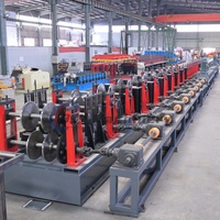 Máquina Perfiladora de Correas C Z U Intercambiables, Totalmente Automática, Hidráulica, con PLC, Certificación CE ISO, para Construcción de Acero Prefabricado