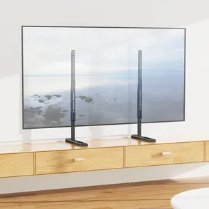 MOUNTUP 49 ''-86'' TV ayakları yüksekliği ayarlanabilir ağır TV standı 50kg/110lbs kadar tutun