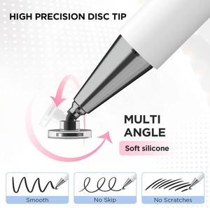 Stylet tactile en métal REXIAO avec attraction magnétique, capacitif passif pour iPhone, <span class=keywords><strong>iPad</strong></span>, tablette, téléphone, dessin - Product Image 4