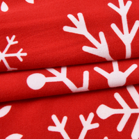 Housses de canapé et de chaise extensibles en tissu tricoté léger et respirant en soie de lait, motif flocon de neige de Noël, directement de l'usine