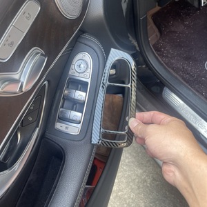Xingbaiwang <b>Window</b> Switch <b>Panel</b> Trim Strip Stainless Steel For Mercedes-Benz W205 C-Class X253 GLC - Product Image 3