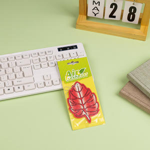 Cartes parfumées en papier, parfum suspendu, logo personnalisé pour la production de <span class=keywords><strong>d</strong></span>ésodorisants pour voiture - Product Image 3