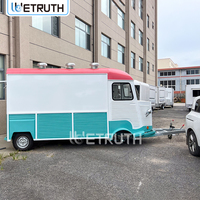 Wetruth - Carrito de Helados Móvil Personalizado para Catering, Remolque de Comida, Equipo de Restaurante, Camión de Comida Eléctrico Citroën